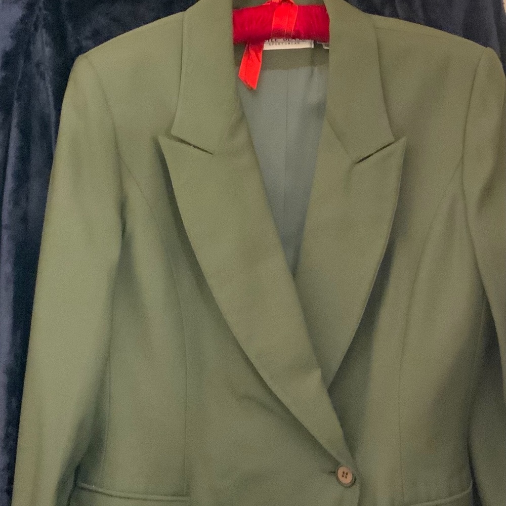 Green/Olive Suit Jacket